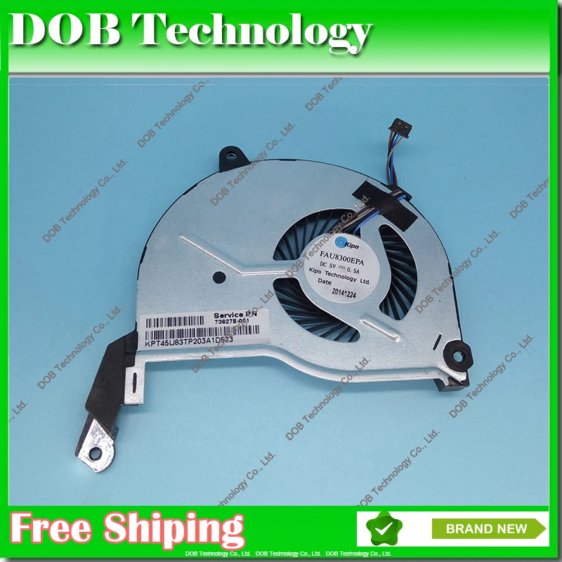 736278-001 732068-001 736218-001 HP PAVILION CPU COOLING FAN 15-N 17-N