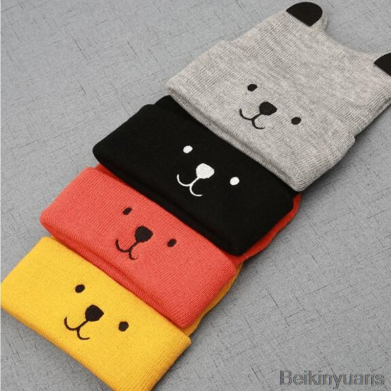 

Baby cute animal shape hat spring and autumn winter baby boy girl cat puppy hat warm baby photography props