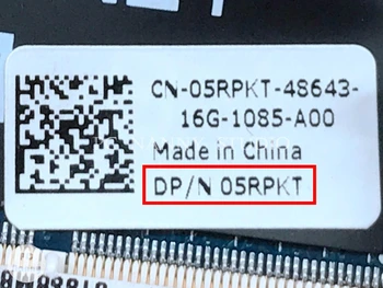

PCNANNY 5RPKT 05RPKT DASS8BMBAE1 for 15Z L511Z Laptop Motherboard Mainboard i7-2620QM 2.2GHz DDR3 GT 525M 2GB works