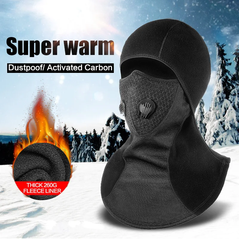

Windproof Cycling FaceWinte Mask Winter Warmer Fleece Balaclavas Bike Sport Scarf Mask Bicycle Snowboard Ski Mask Full Face Mask