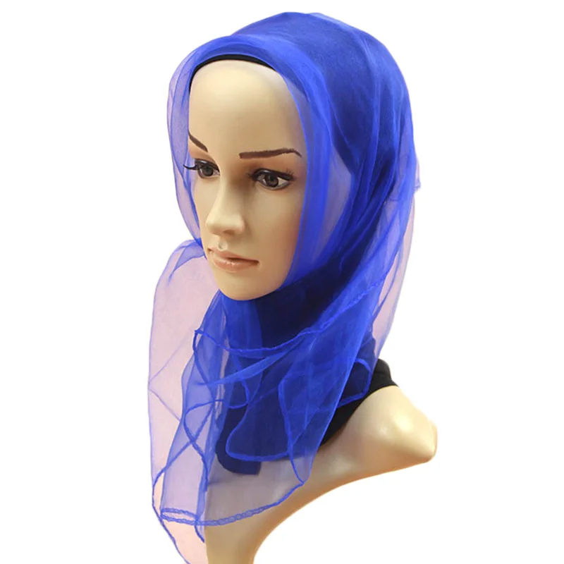 

Candy Color Scarves for Womens Chiffon Elegant Scarf Sunscreen Transparent Ladies Foulards Shawl Perfect Performances Props