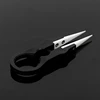 OOTDTY Multifunctional Steam Vaper Ceramic Insulation Head Tweezers Forceps Black ► Photo 3/6