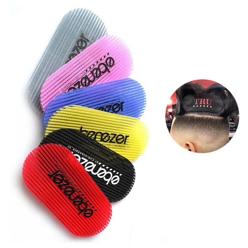 5pcs Abody Hair Glue Hair Gripper Barber Grippers Men's Hair Holder Black/Red/Yellow Color Hair
