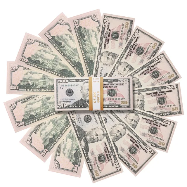 Fake Money Counterfeit Money $10,000 Copy Money Realistic Double Sided ...