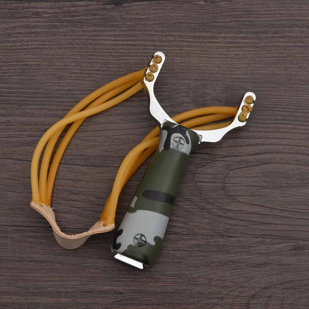 

Slingshot Crossbow Hunting Powerful Aluminium Alloy Sling Shot Catapult Camouflage Bow Outdoor Camping Travel Kits
