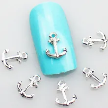 10 шт./партия, 3d сплав для дизайна ногтей аксессуары для ногтей с искусственными камнями, 3D талисманы для ногтей, ювелирные изделия на ногтях принадлежности для салонов