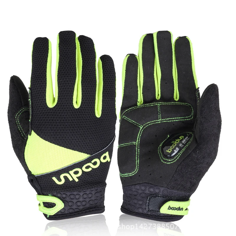 winter gloves cycling windproof men road mountain bike gloves full