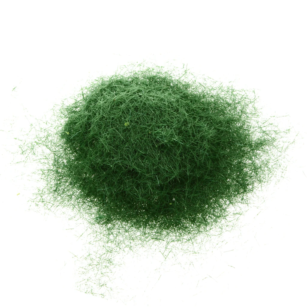 

20g Building Railroad Mini Tree Model Leaves Foliage Powder Model for Landscape DIY - Dark Green