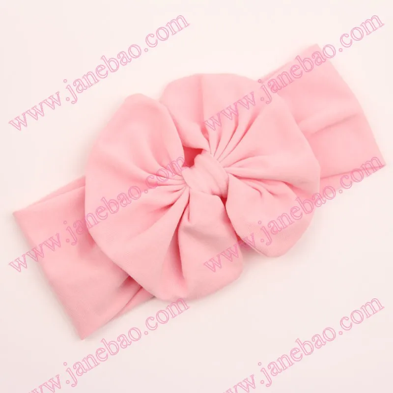 

free shipping 120pcs cotton Messy Bow Head wraps, Jersey knot Headwraps, Big Bow Headbands,Gold Knott Headband
