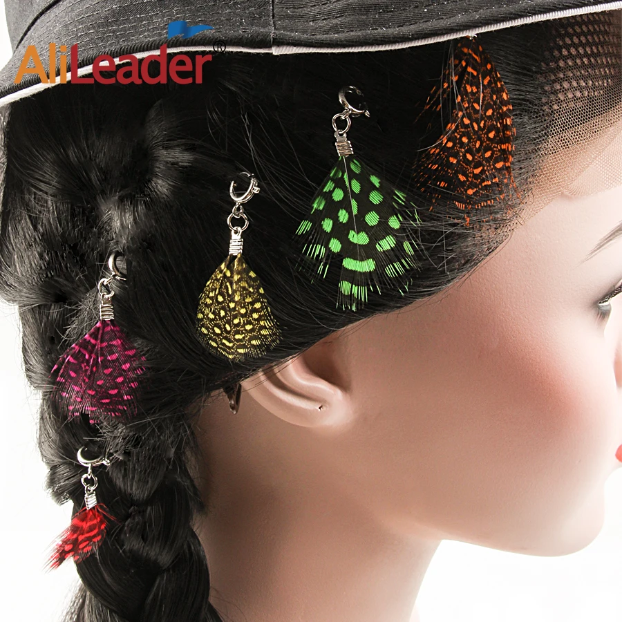 Silver Braiding Hair Bead Dreadlocks Bead Gold Tone Hair Cuffs Dread Tube Charm Dreadlock