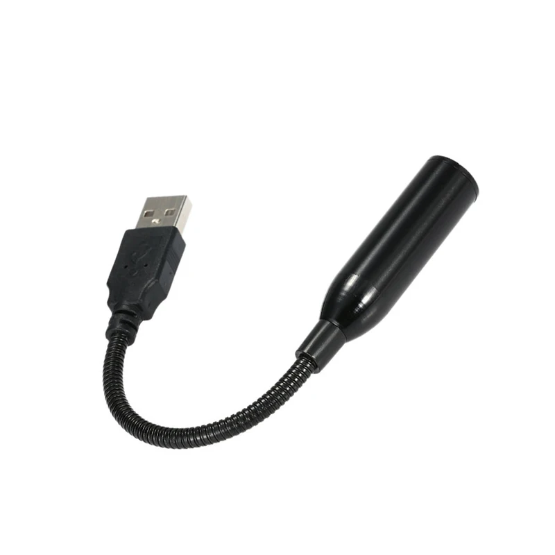 Мини USB микрофон гибкий, в виде гусиной шеи Аудио микрофон для портативных ПК EM88