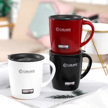 

Stainless Steel Thermos Mugs Office Cup With Handle With Lid Insulated Tea mug Thermos Cup Office Thermoses