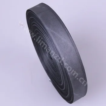 

dark grey color 20mm high quality nylon ribbon