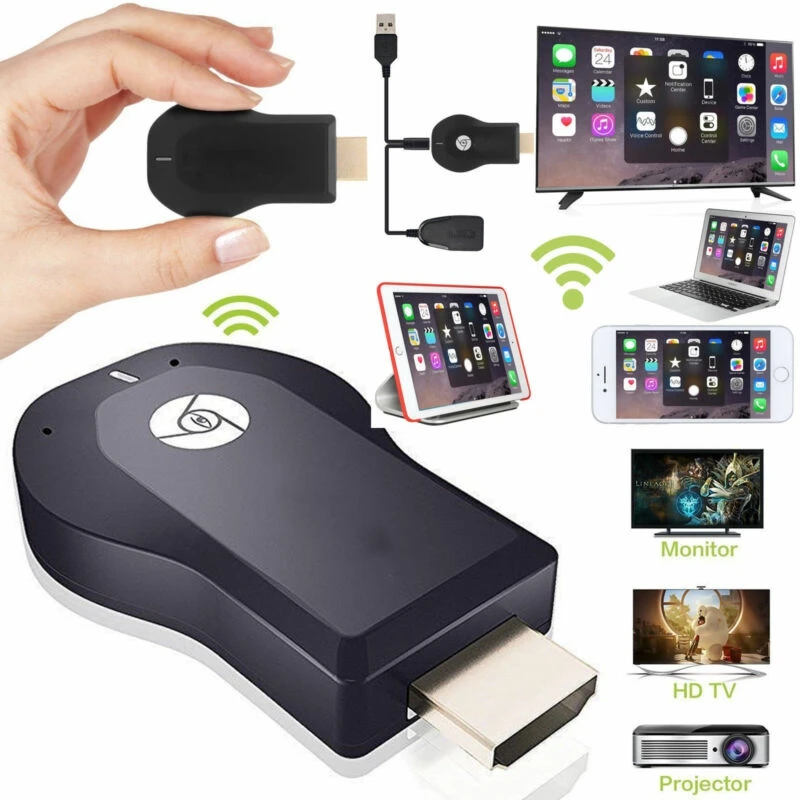 

New Anycast M2 Plus Wifi Dongle Wireless Receiver DLNA Airplay Miracast 1080P HDMI For Cell Phone​Item