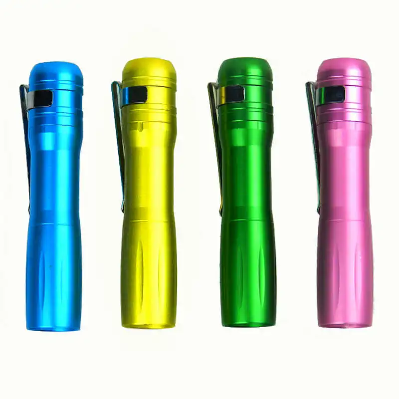 Mini Portable Supper Bright Flashlight Waterproof Pocket LED Flashlights lamparas de techo powerful led flashlight #4S11 (5)