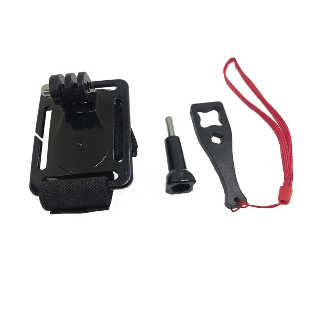 Мотоцикл полный шлем подбородка монтажный зажим для всех GoPro Hero/SJCAM Камера/huawei iphone