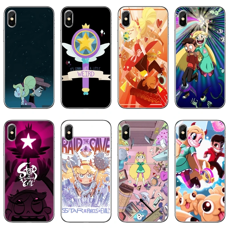 

Star vs the Forces of Evil For Xiaomi Redmi S2 5 plus 6A 4A 4x Note 3 4 5 5A 6 Pro Pocophone F1 TPU Soft phone cover case