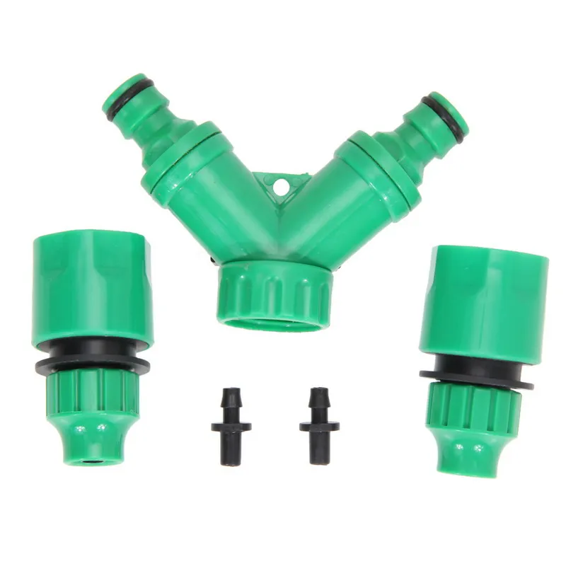 

1 Pcs 16mm Quick Connector Couping In Drip Irrigation System Popular Use In Watering Kits Conector with G1/2" G1/4" G3