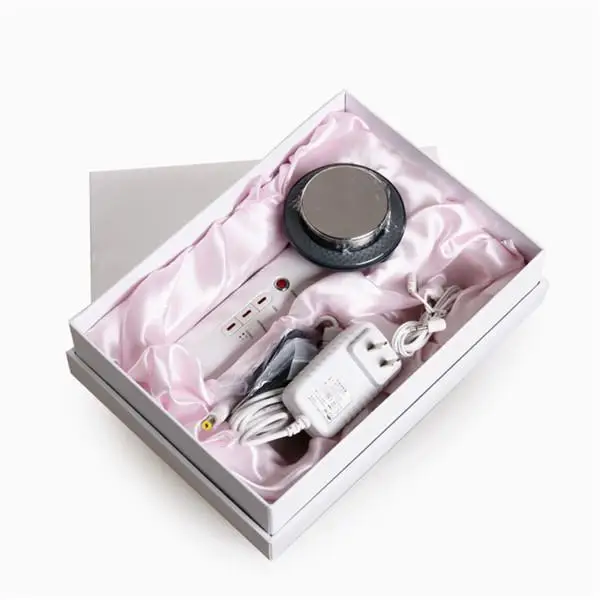 3 em 1 Ultrasound Fat Cavitação Ems Infravermelho Slimming Massageador Corporal Moldar Instrumento Galvânica Queimador Infravermelho Ultrasonic Ther 12 Utensílios de cuidado facial