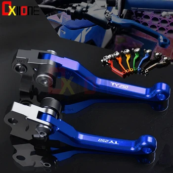 

Motorbike Adjustable CNC Clutch Brake Levers Dirt Bike Pivot Brake lever For Yamaha TY250 TY 250 1991 1992 1993 1994 1995 1996