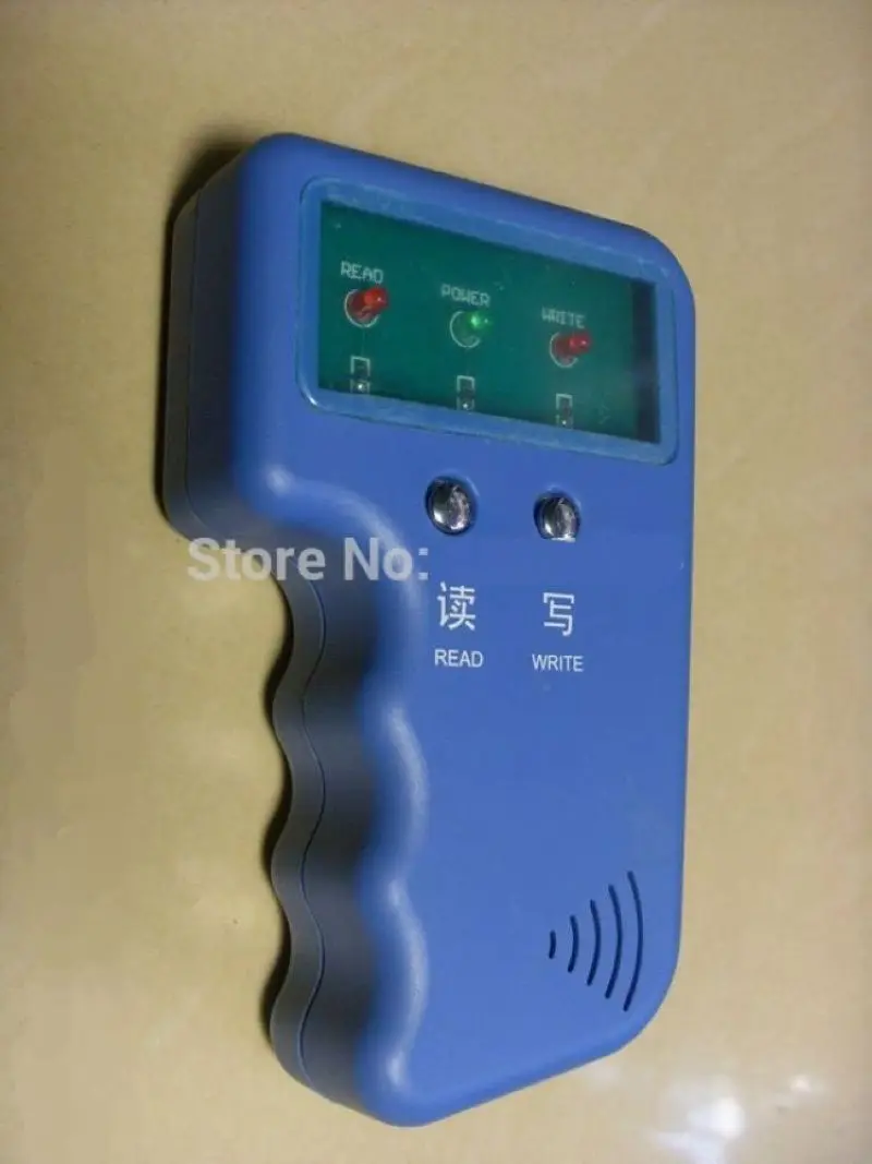 

FREE SHIP 125Khz RFID ID Copier Duplicator Copy Writer for EM4100 tk4100 Card Tag + 10pcs t5577 rewritable writable cards