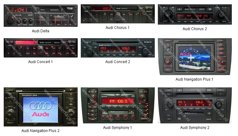 car stereo MP3 player for Audi A2 A3 A4 S4 A6 S6 A8 S8 Allroad TT