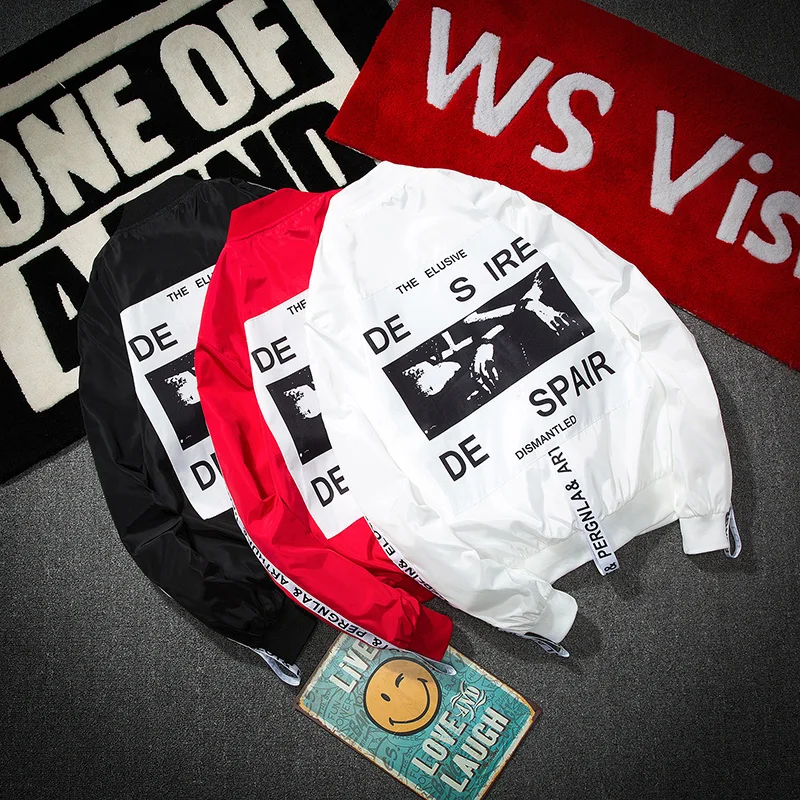 KUYOMENS Male Jacket Windbreaker Men Hip Hop Streetwear Vintage Color Block Hooded Jacket Coat Autumn 2018 Casual Track Jacket