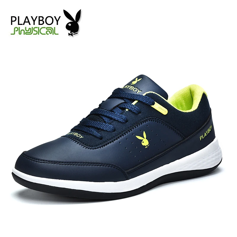 PLAYBOY/мужская повседневная обувь; Tenis Masculino; Высококачественная Мужская обувь из натуральной кожи; брендовая кожаная обувь на плоской подошве; большие размеры 39-45