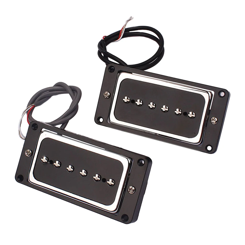 Guitar Humbucker Pickup Set Alnico 5 Single Pickup P90 Tone Hand Wound Copper for Instrument Electric Guitar Accessory