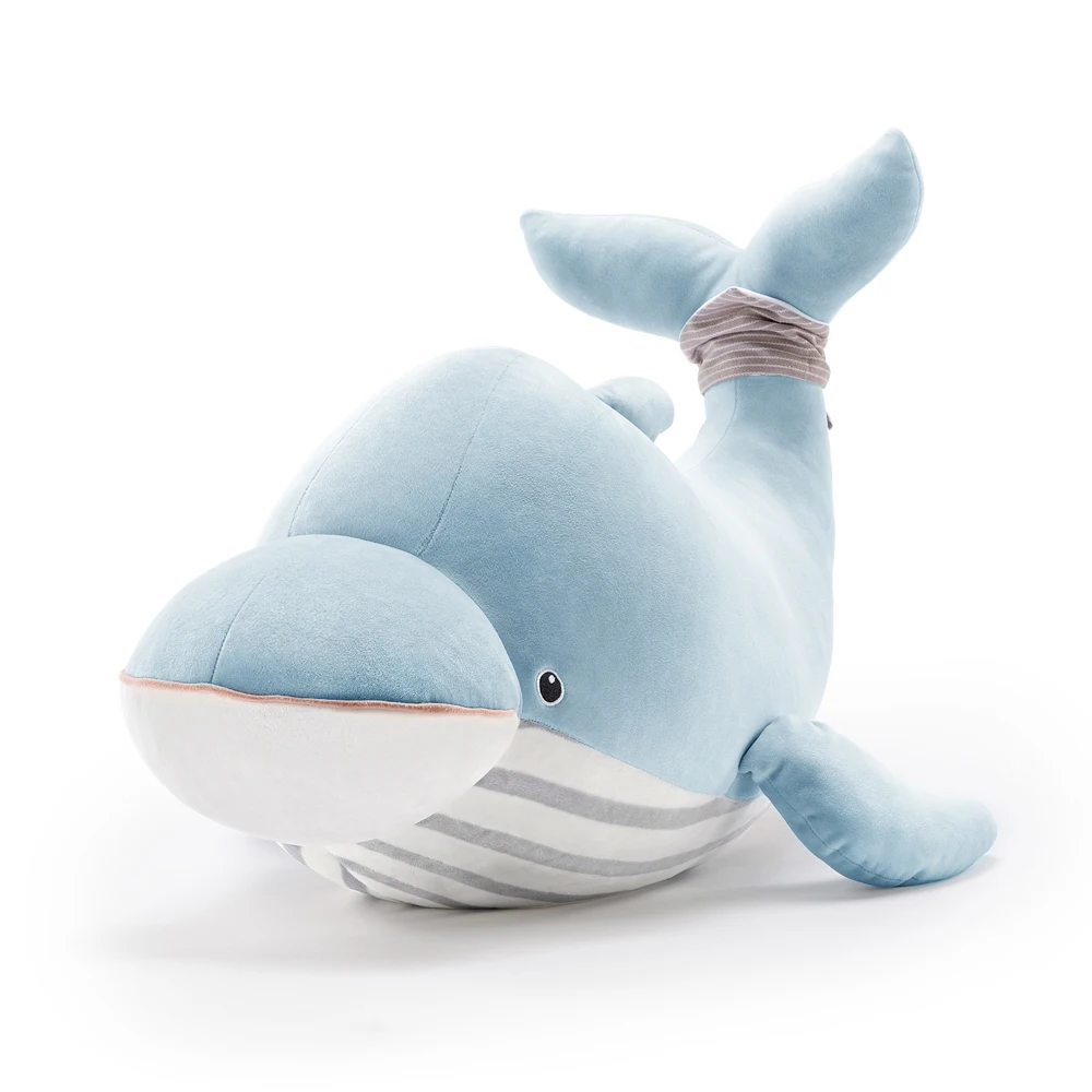 Niuniu Daddy Dolphin Акула КИТ 60 см кукла море пляж животное плюшевая игрушка большая