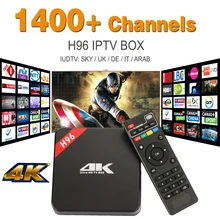 Best 4K Sky Italian UK DE French IPTV Box 1400 Plus Free Sky Sport Channel IPTV Sky European IPTV Box Free TV Arabox Kodi Loaded