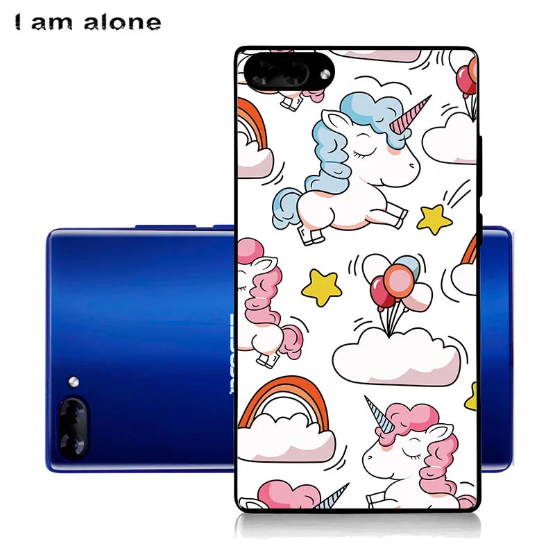 Чехлы для телефонов I am alone Для Doogee Mix, 5,5 дюйма, мягкие чехлы для мобильных телефонов из ТПУ, Модный Цветной чехол с рисунком Для Doogee Mix