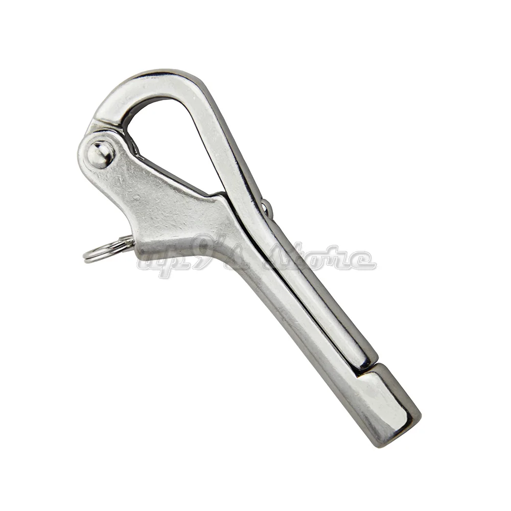 

3''/ 4''/ 5'' Openable Pelican Hooks Shackle 316 Stainless Steel Quick Release Hand Rail Guardrails