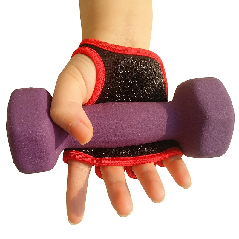 Gym Weightlifting Training Gloves Hand Palm Protect Fitness Gear Gymnastics Equipment Crossfit Gloves Body Building Gloves