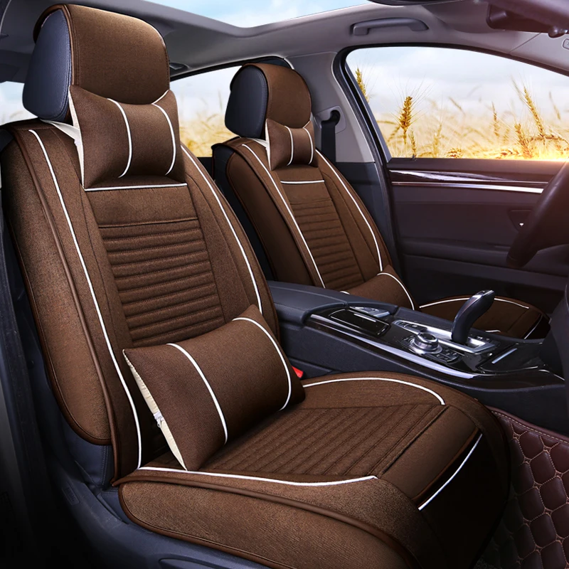 Car Seat Cover Universal Breathable Automobiles Seat Covers Four Seasons General Car Interior Accessories Car Seat Cover Universal Breathable Automobiles Seat Covers Four Seasons General Car Interior Accessories