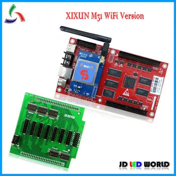 

XIXUN M31 WIFI version wireless asynchronous 4906 Gray level Video LED Multi-Media Controller card