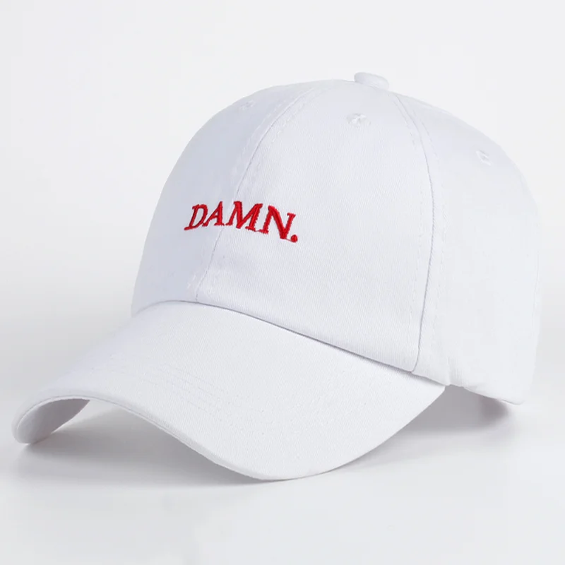 2017 ne'w Black Embroidered DAMN. Dad Hat Hip Hop Stitched Kendrick lamar Unstructured Rapper Baseball Cap Trucker Bone