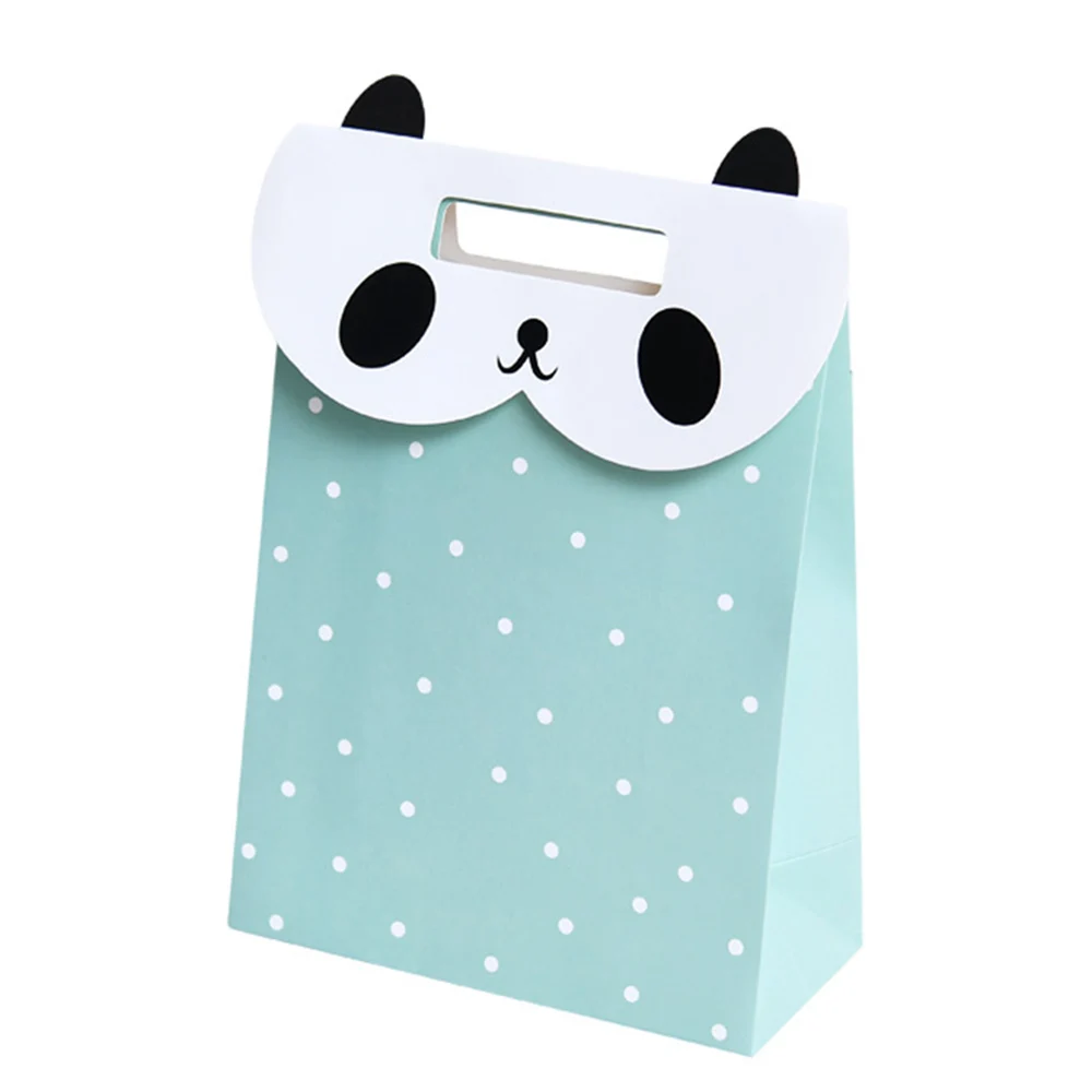 

10 Pcs Jewelry Bag Wedding Gift Candy Cookies Bags Packaging Handle Bag gift bags Support Dropshipping
