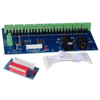 

Factory direct new WS-DMX-27CH-DIPC decoder DMX512 decoder lighting controller