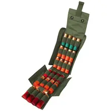 Тактический MOLLE Басовцы подсумок 25 круглый 12 Калибр дробовика Reload нейлон подсумок Армейский зеленый