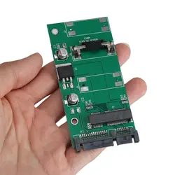 Высококачественный мини PCIE mSATA SSD до 2,5 дюймов 7 + 15 pin переходник SATA карта