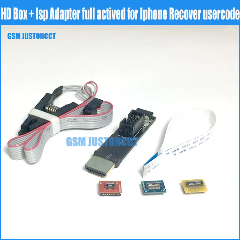 Ip boxV2 Box 3HD с Isp адаптером полностью активирован для Iphone восстановление кода