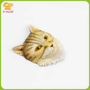 

2019 New Cute cat pet animal mold chocolate cake dough silicone mold