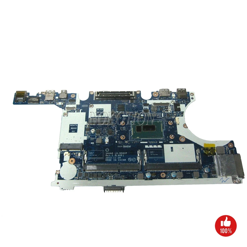 NOKOTION VAUA0 LA 9591P CN 03M26R 3M26R для DELL Latitude E7440 материнская плата ноутбука с i5 4300U