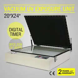 Вакуумного ультрафиолетового Облучения Блок Экран печатная машина цифровой тиснения PCB сушки