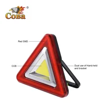 Coba cob рабочий светильник предупреждающий светильник 2*18650/4* AA батарея банк питания 5 режимов сделано из пластика водонепроницаемый usb Перезаряжаемый