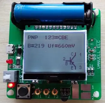 

M328 version Pattern shows lc ESR meter multi-function tester DIY