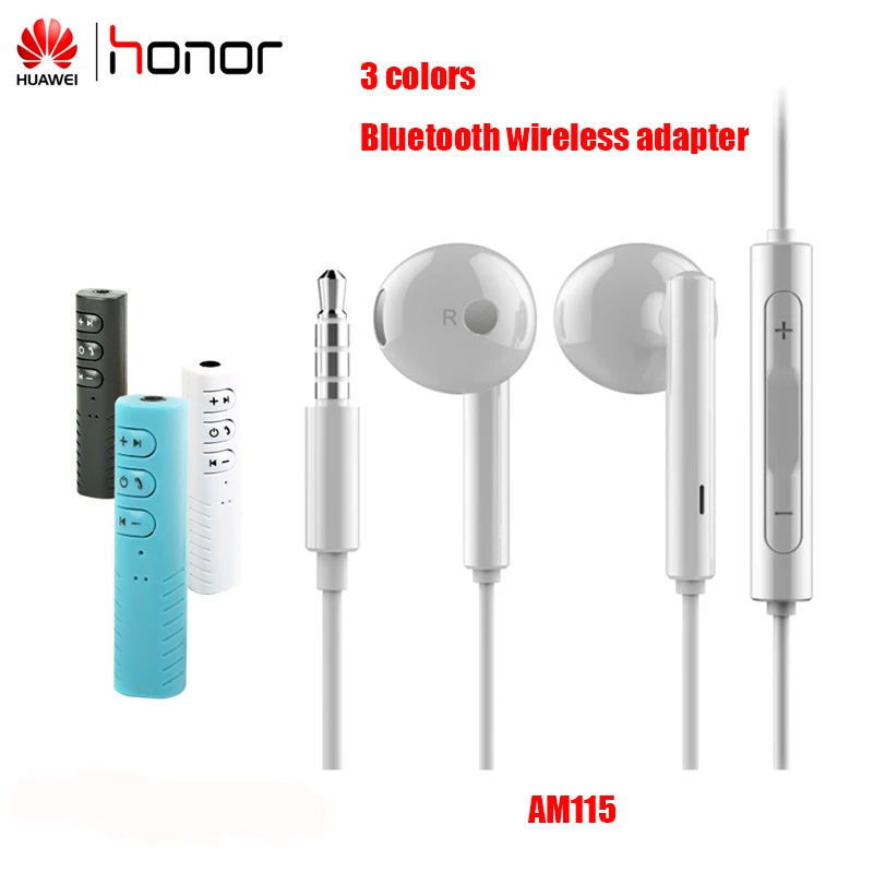 Huawei Коврики P10 P9 100% оригинал честь AM115 наушники-вкладыши Wried гарнитура с