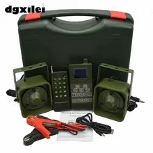 300-500m remote control 2*50W External loud speaker with timer on/off Electronics mp3 Hunting bird caller turkey hunting decoys
