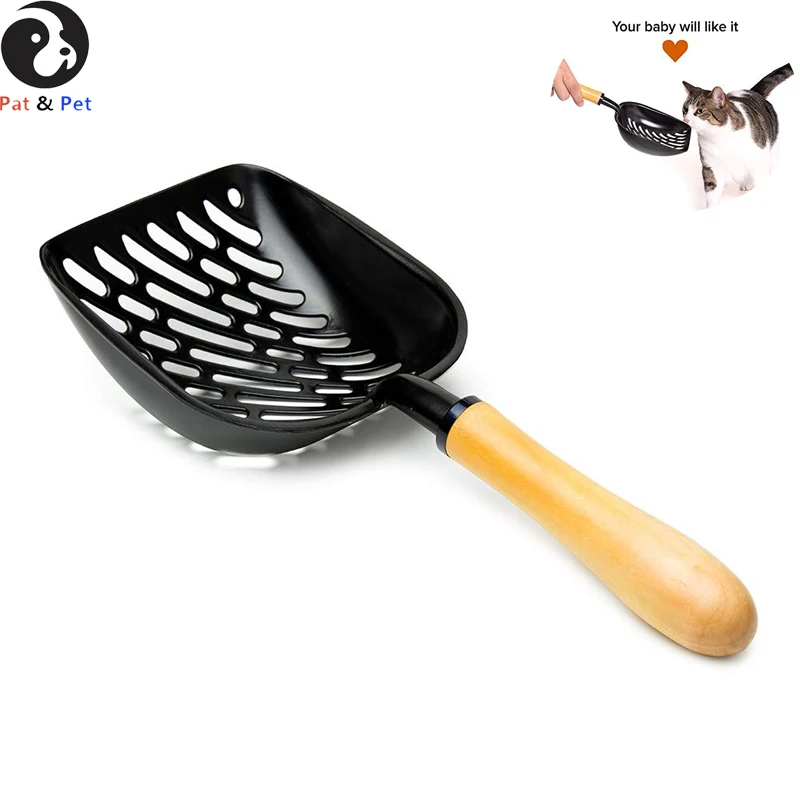 

Friends Cat Litter Scoop Large Jumbo Sifter with Deep Shovel Non Stick Plated Durable and Comfortable Easy to Clean